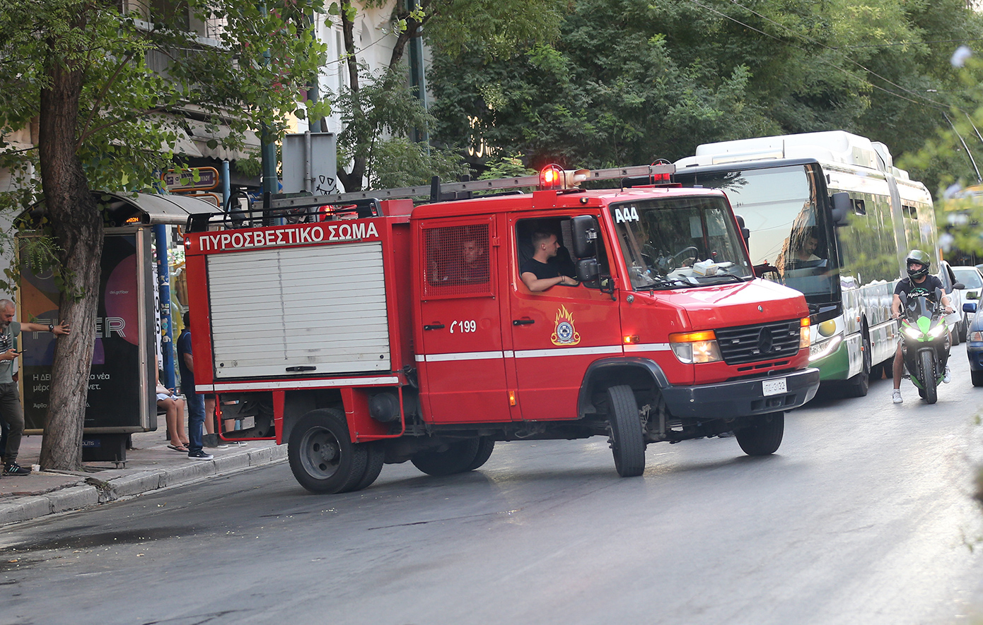 Πυρκαγιά σε διαμέρισμα στην περιοχή Κοκκίνη Χάνι στο Ηράκλειο
