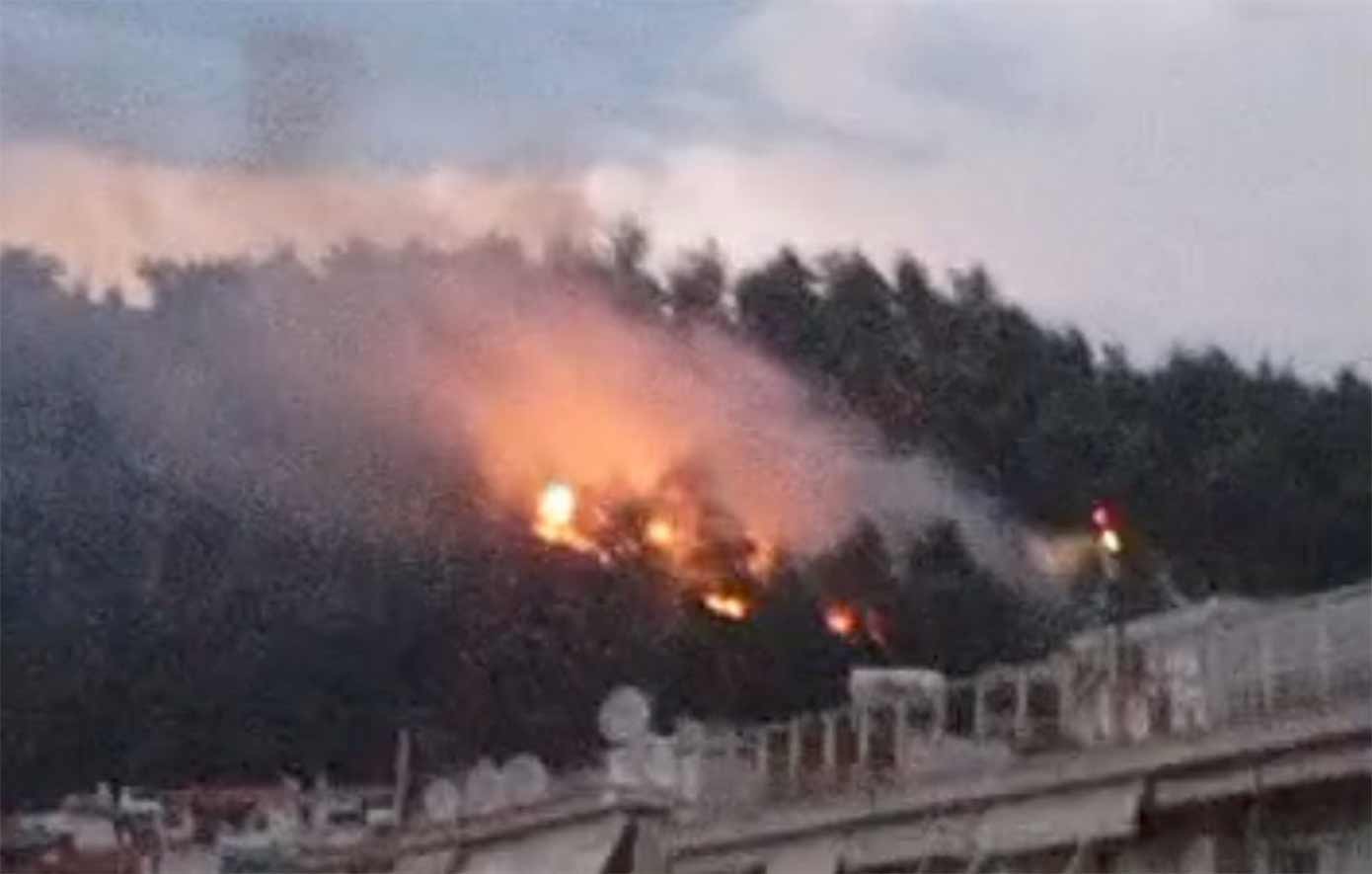 Φωτιά στις Σέρρες &#8211; Ήχησε το 112 για ετοιμότητα