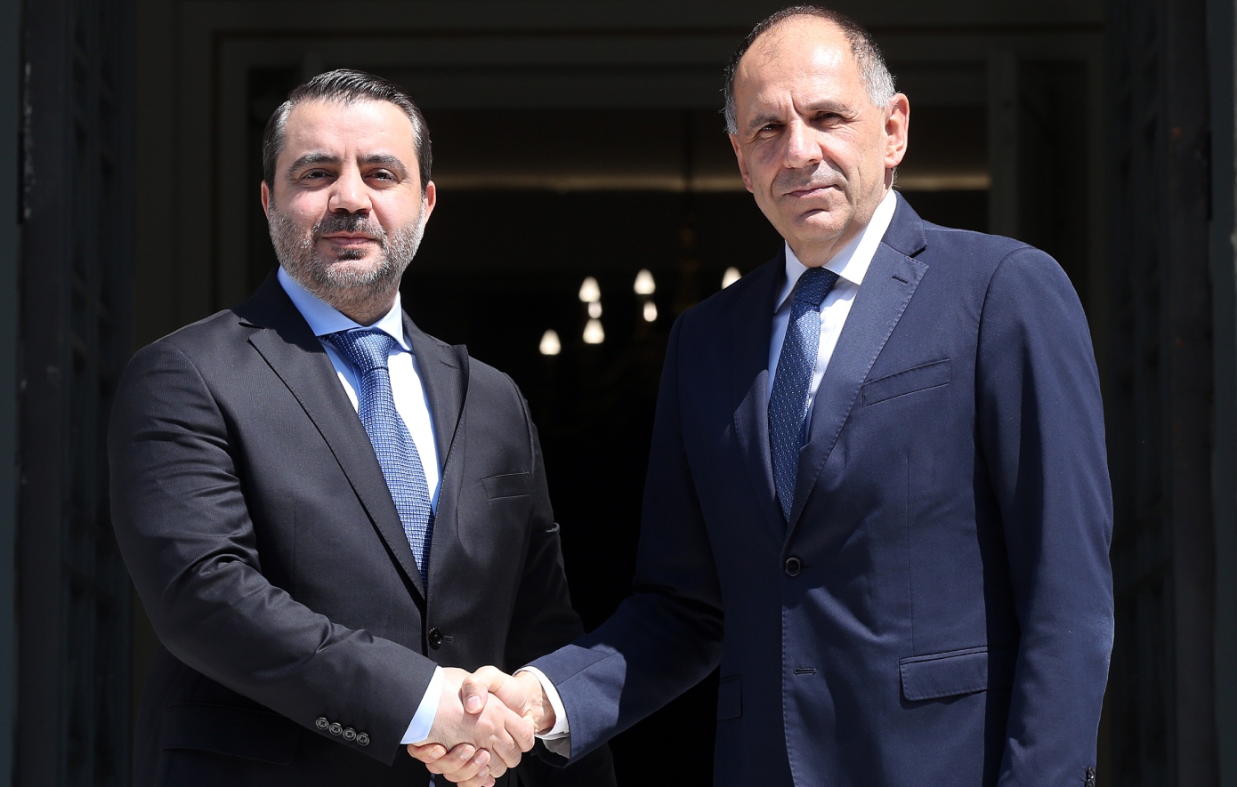Συνάντηση Γεραπετρίτη με τον Σύρο ομόλογό του &#8211; Το θέμα της προστασίας των χριστιανικών πληθυσμών έθεσε ο Έλληνας ΥΠΕΞ