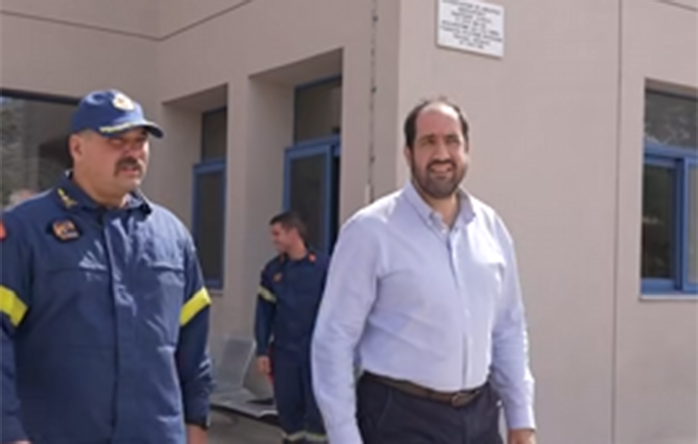 Ο Κεφαλογιάννης επισκέφθηκε την ΕΜΟΔΕ: Oι δασοκομάντο είναι αιχμή του δόρατος στις δύσκολες μάχες με τις δασικές πυρκαγιές