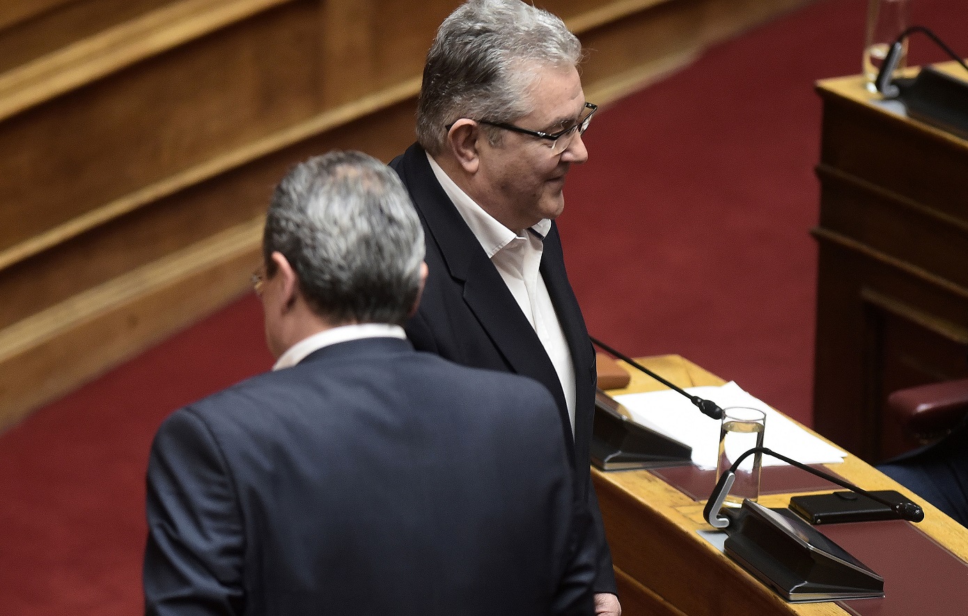 Τηλεφωνική επικοινωνία Δημήτρη Κουτσούμπα – Σωκράτη Φάμελλου για την πρωτοβουλία για την Παλαιστίνη