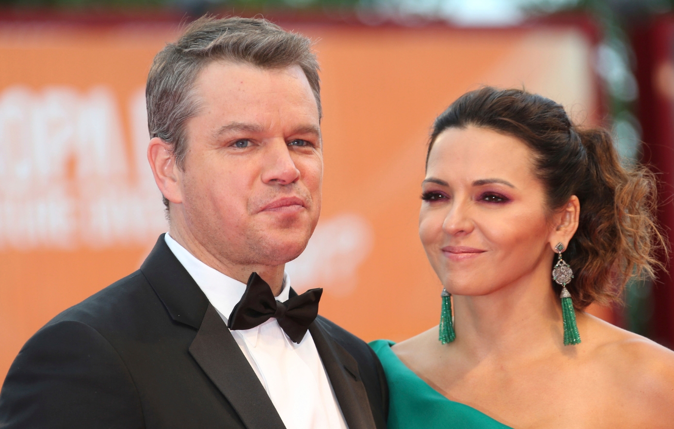 Ματ Ντέιμον σύζυγος