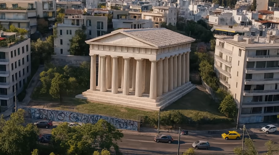 Ο ξεχασμένος και αθέατος ναός της Αρτέμιδος Αγροτέρας στην Αθήνα – Τι κρύβεται πίσω από τις λαμαρίνες