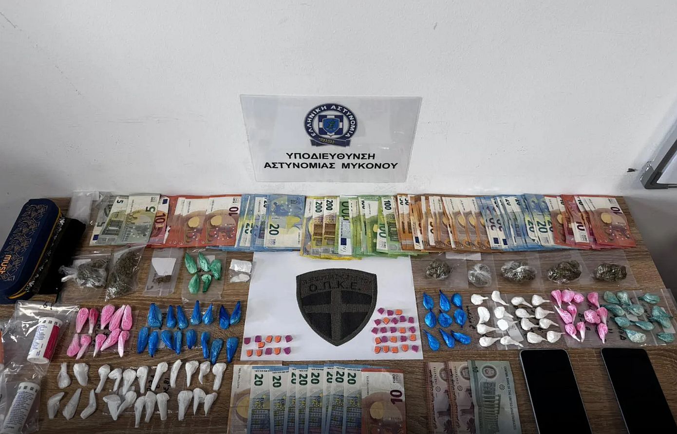 Μύκονος: Διπλό «χτύπημα» στη μαφία της διακίνησης ναρκωτικών &#8211; 5 συλλήψεις