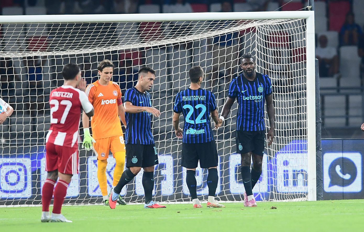Ίντερ – Ολυμπιακός 2-0: Ανώτερη η ιταλική ομάδα στην πρόβα τζενεράλε των Πειραιωτών
