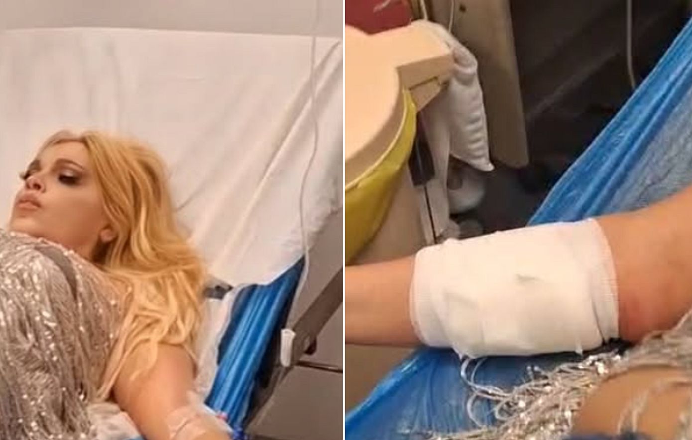 Ατύχημα για τη Σαμπρίνα: Εσπευσμένα στο νοσοκομείο Πρέβεζας