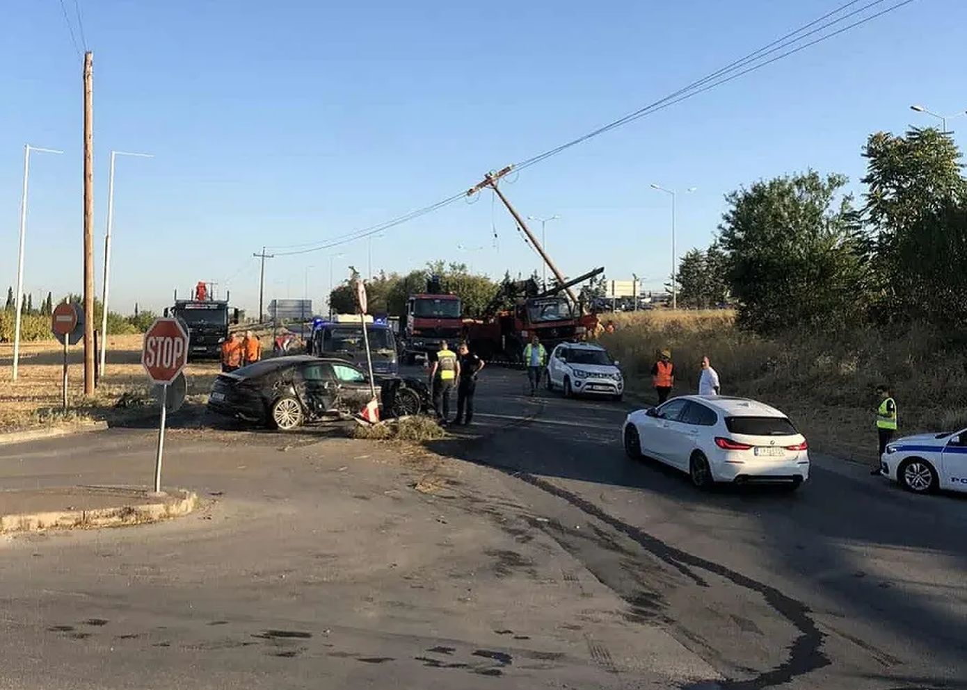 «Η μαύρη Porsche έτρεχε με ιλιγγιώδη ταχύτητα» &#8211; Πώς έγινε το σοβαρό τροχαίο στη Θεσσαλονίκη