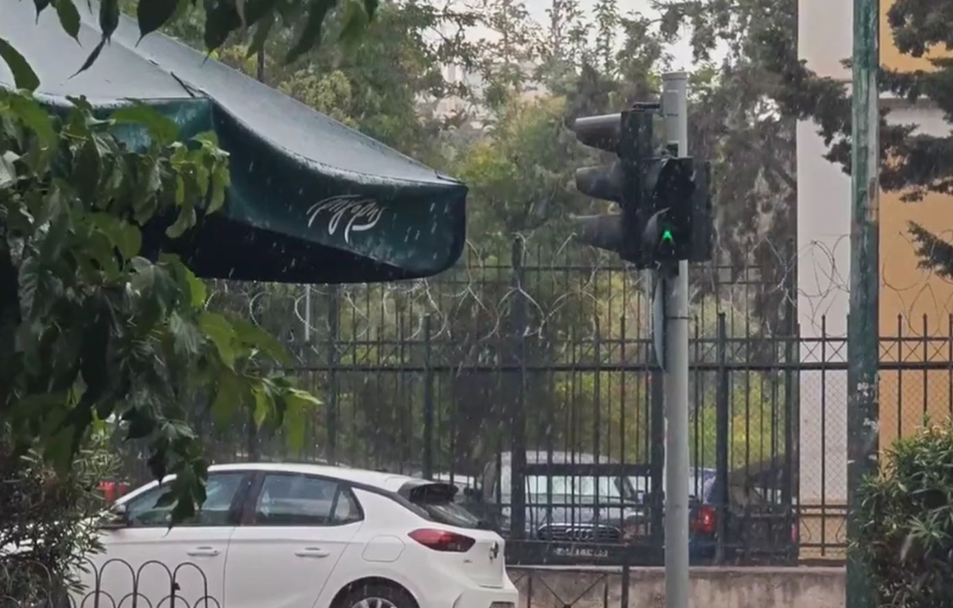 Καλοκαιρινή μπόρα στην Αθήνα &#8211; Ο καιρός τις επόμενες ημέρες
