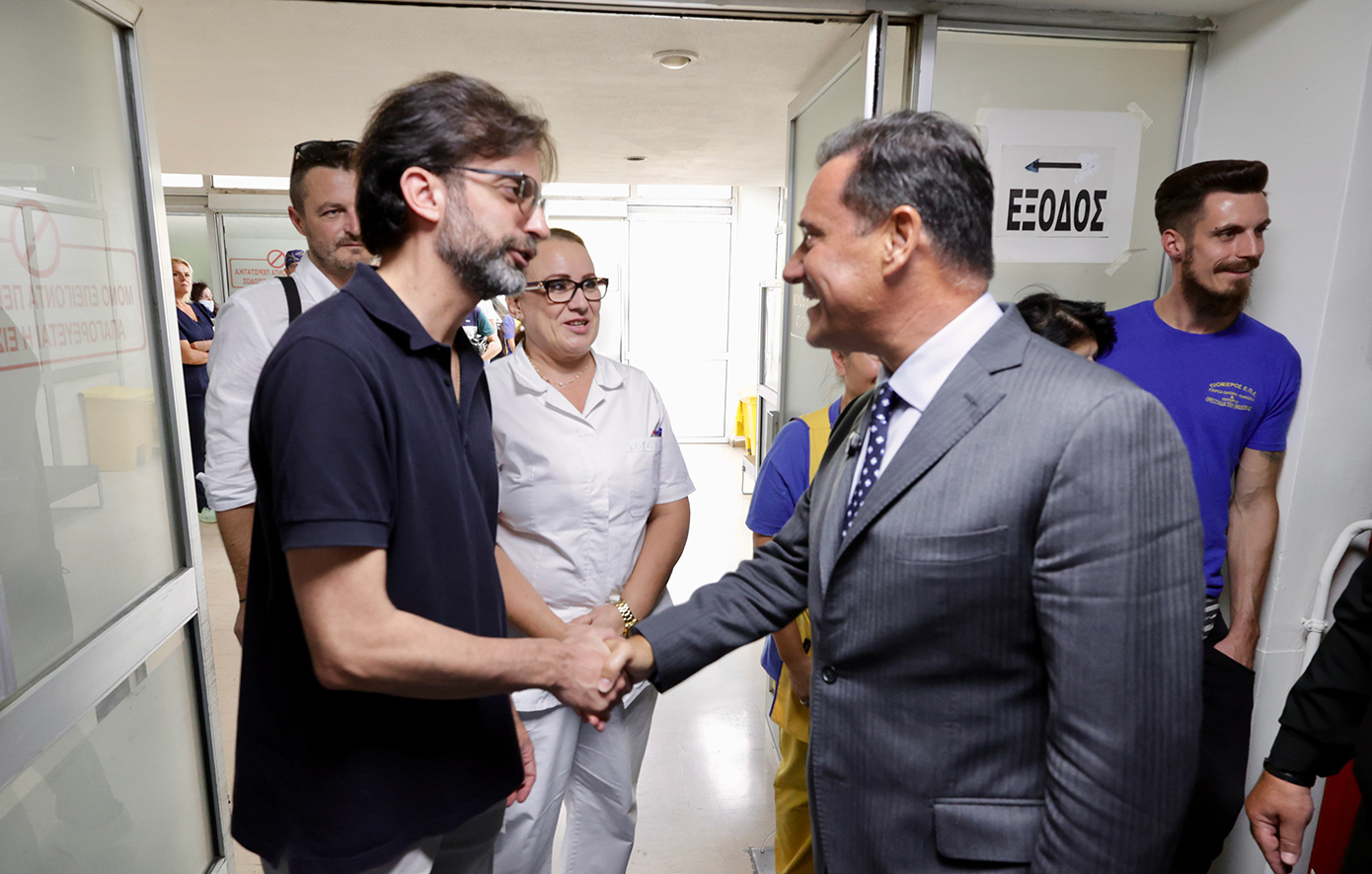 Επίσκεψη του Υπουργού Υγείας Άδωνι Γεωργιάδη σε Αλεξανδρούπολη, Διδυμότειχο και Ορεστιάδα