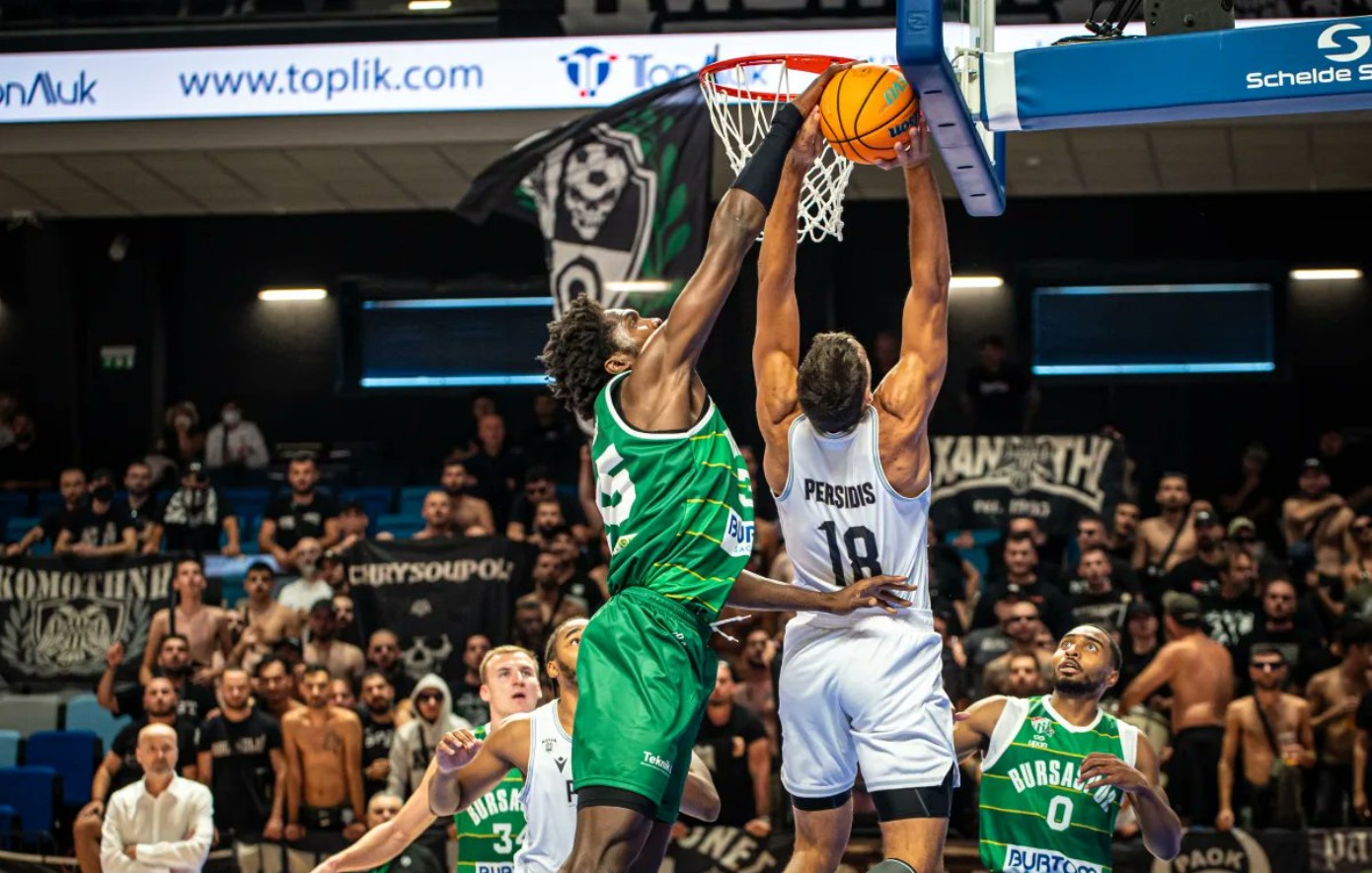 Μπούρσασπορ &#8211; ΠΑΟΚ 92-73: Ήττα και πρόωρος αποκλεισμός στο BCL