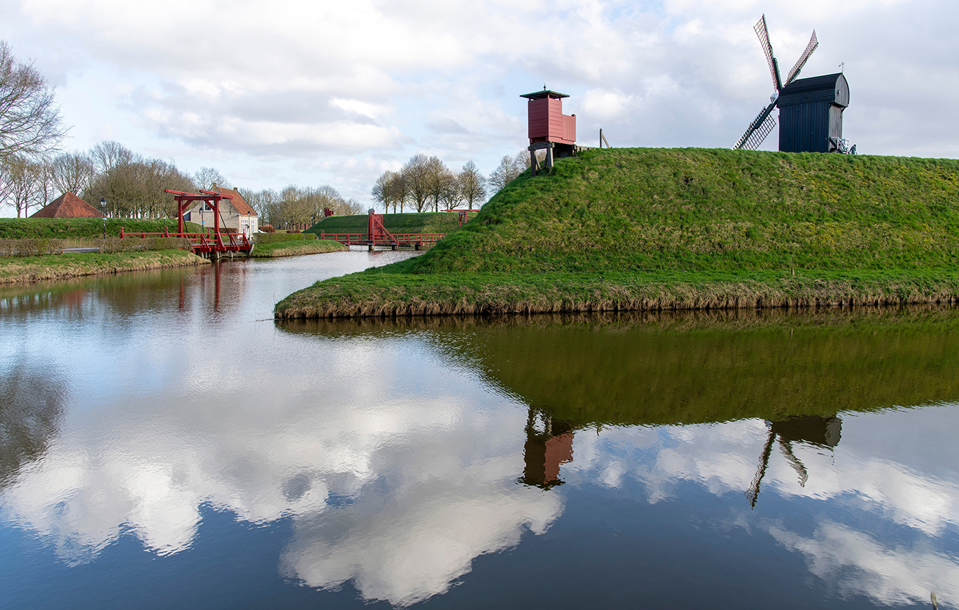 Bourtange Ολλανδία Bourtange Ολλανδία