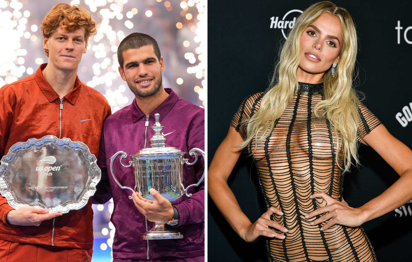 Αποκαλύφθηκε ερωτικό τρίγωνο στο US Open &#8211; Το μοντέλο που έβγαινε παράλληλα με Αλκαράθ και Σίνερ