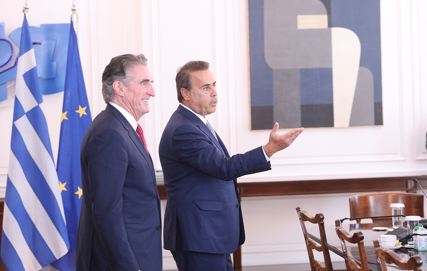 Συνάντηση του υπουργού Εσωτερικών των ΗΠΑ με τον Σταύρο Παπασταύρου &#8211; Στρατηγική συνεργασία με αμερικανικό LNG μέσω Αλεξανδρούπολης