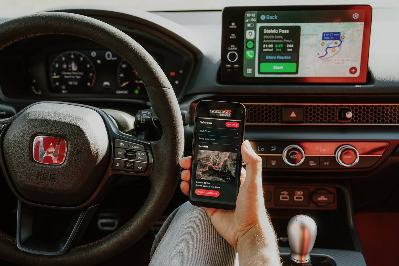 Η Honda προτείνει πάνω από 120 δρόμους για απολαυστική οδήγηση