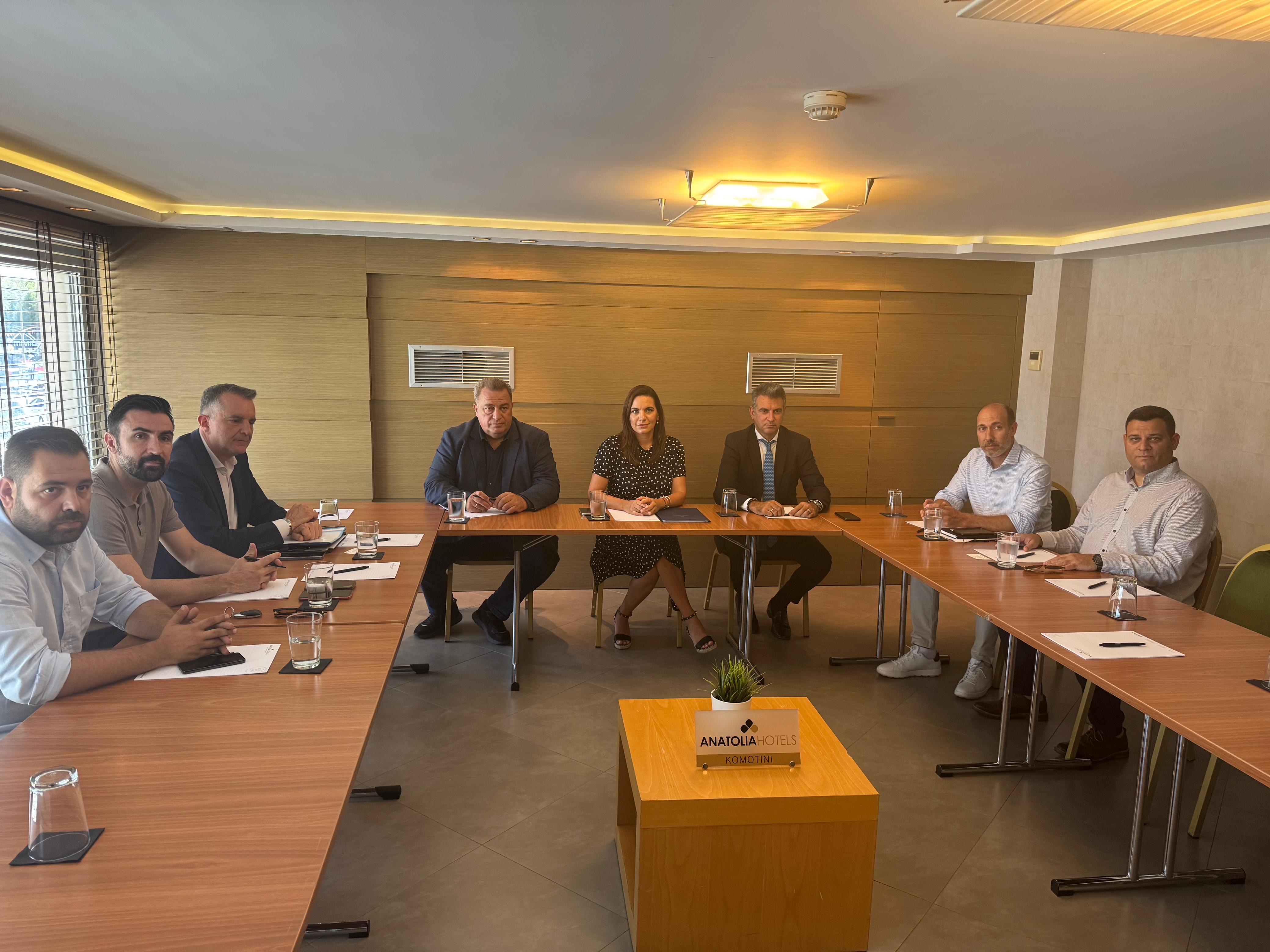 Στην Κομοτηνή η υπουργός Τουρισμού Όλγα Κεφαλογιάννη –  Στρατηγικός σχεδιασμός για την τουριστική ανάπτυξη της Ροδόπης