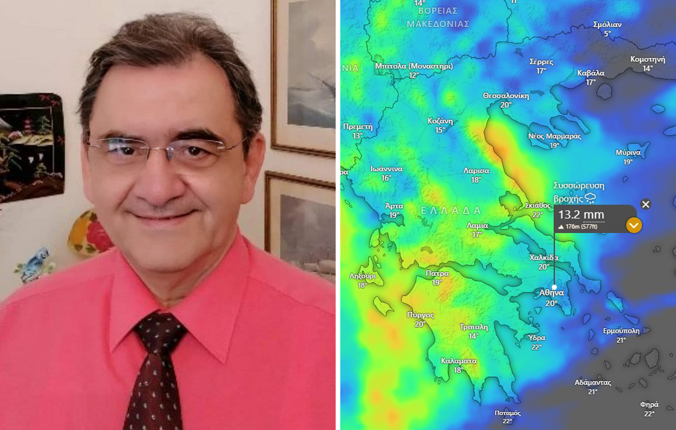 Επιφυλακτικός για τις βροχές του Σαββατοκύριακου ο Θοδωρής Κολυδάς &#8211; Μετά την Τετάρτη θα ξεκαθαρίσουν τα δεδομένα