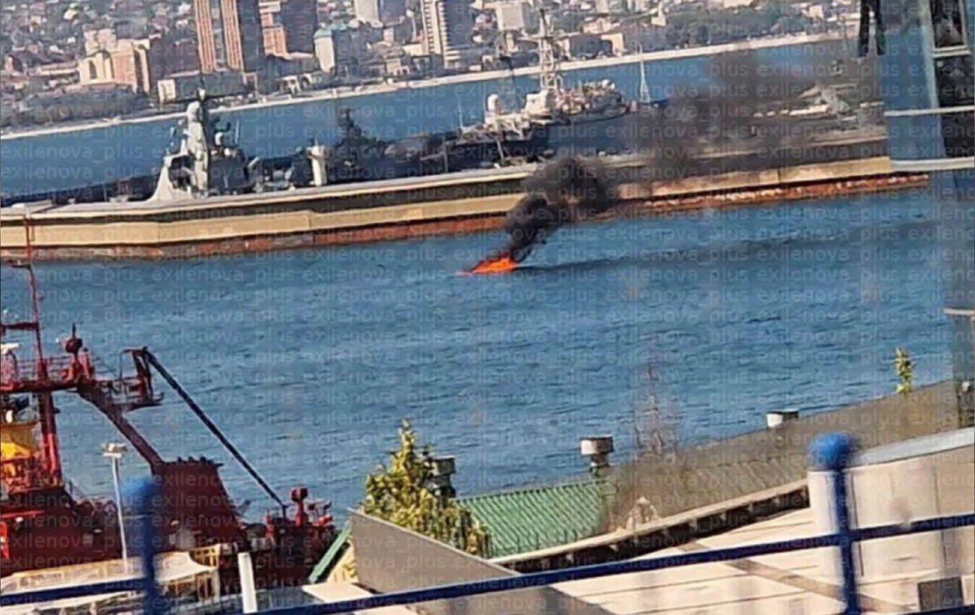 Μεγάλη ουκρανική επίθεση με drones στο Νοβοροσίσκ, τη βάση του ρωσικού στόλου στη Μαύρη Θάλασσα