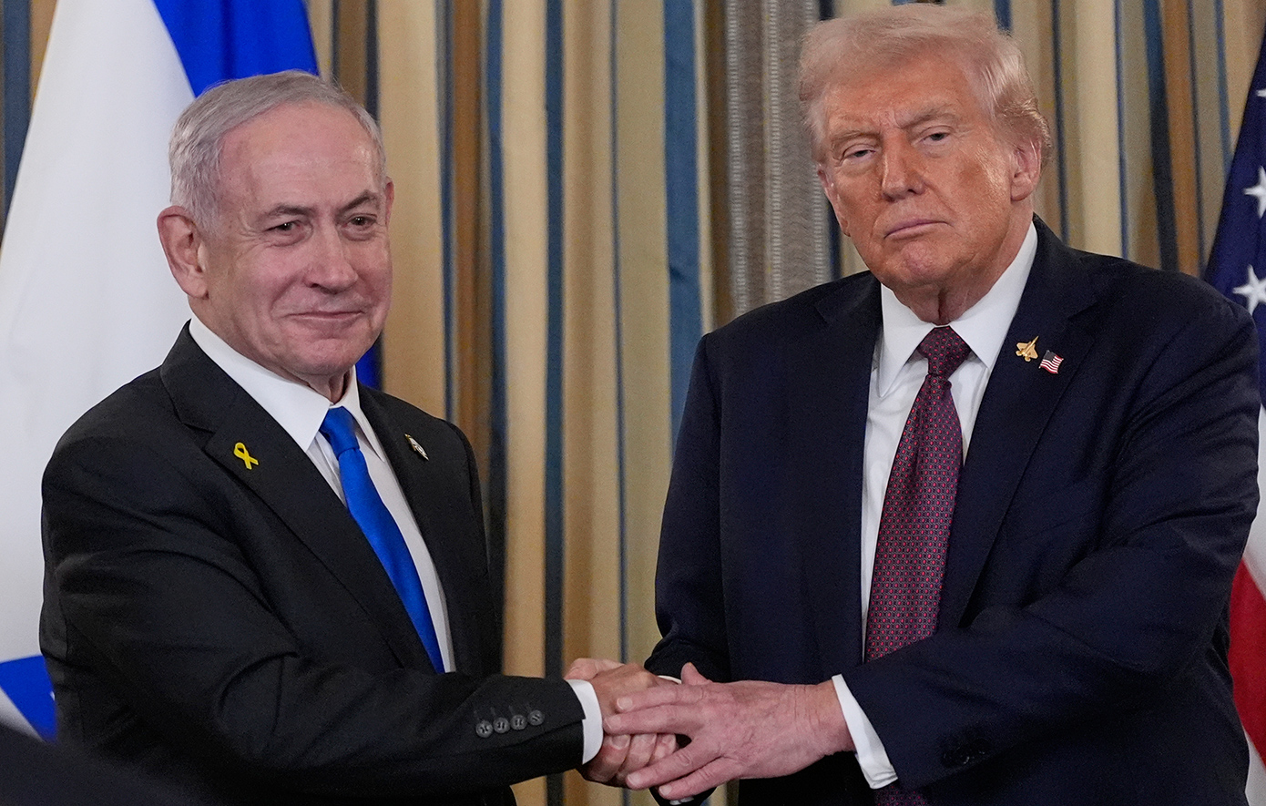 «Πολύ κοντά» μια συμφωνία για τη Γάζα μεταξύ Τραμπ και Νετανιάχου στον Λευκό Οίκο «Πολύ κοντά» μια συμφωνία για τη Γάζα μεταξύ Τραμπ και Νετανιάχου στον Λευκό Οίκο