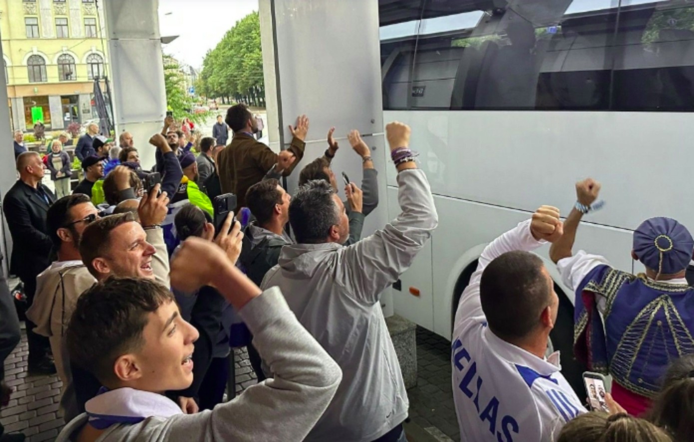EuroBasket 2025: Αποθέωση για την Εθνική Ελλάδας πριν τον ημιτελικό με την Τουρκία