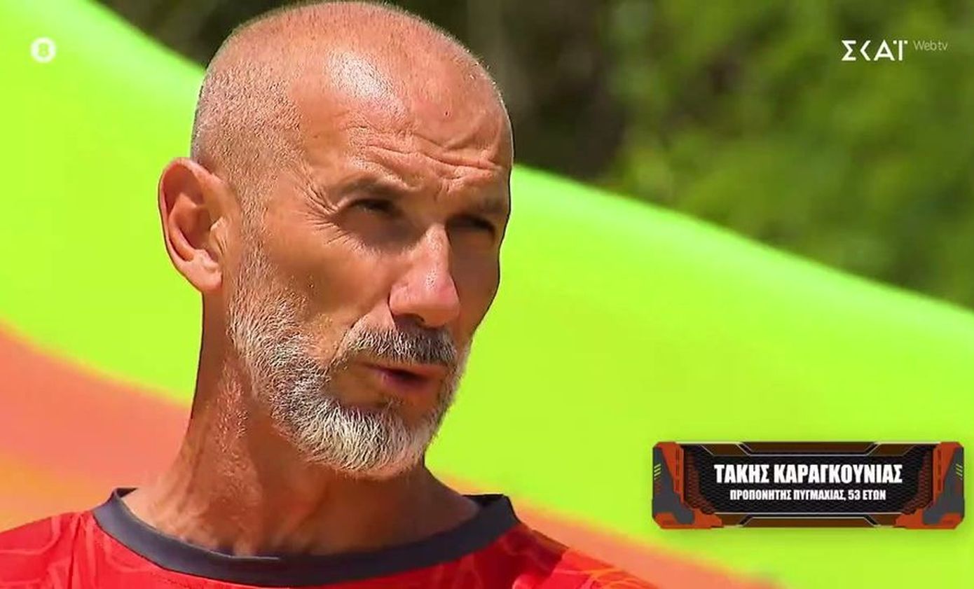 Exathlon &#8211; Τάκης Καραγκούνιας: «Τις τελευταίες μέρες δεν παίρνω φαρμακευτική αγωγή γι’ αυτό είμαι πιο ζωηρός»