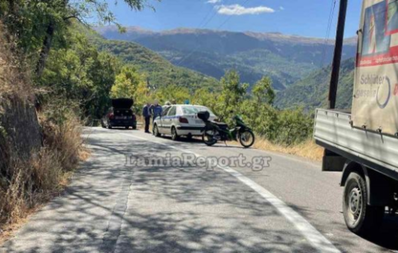 Αυτοκίνητο έπεσε σε χαράδρα στη Φθιώτιδα &#8211; Άθικτη η οδηγός