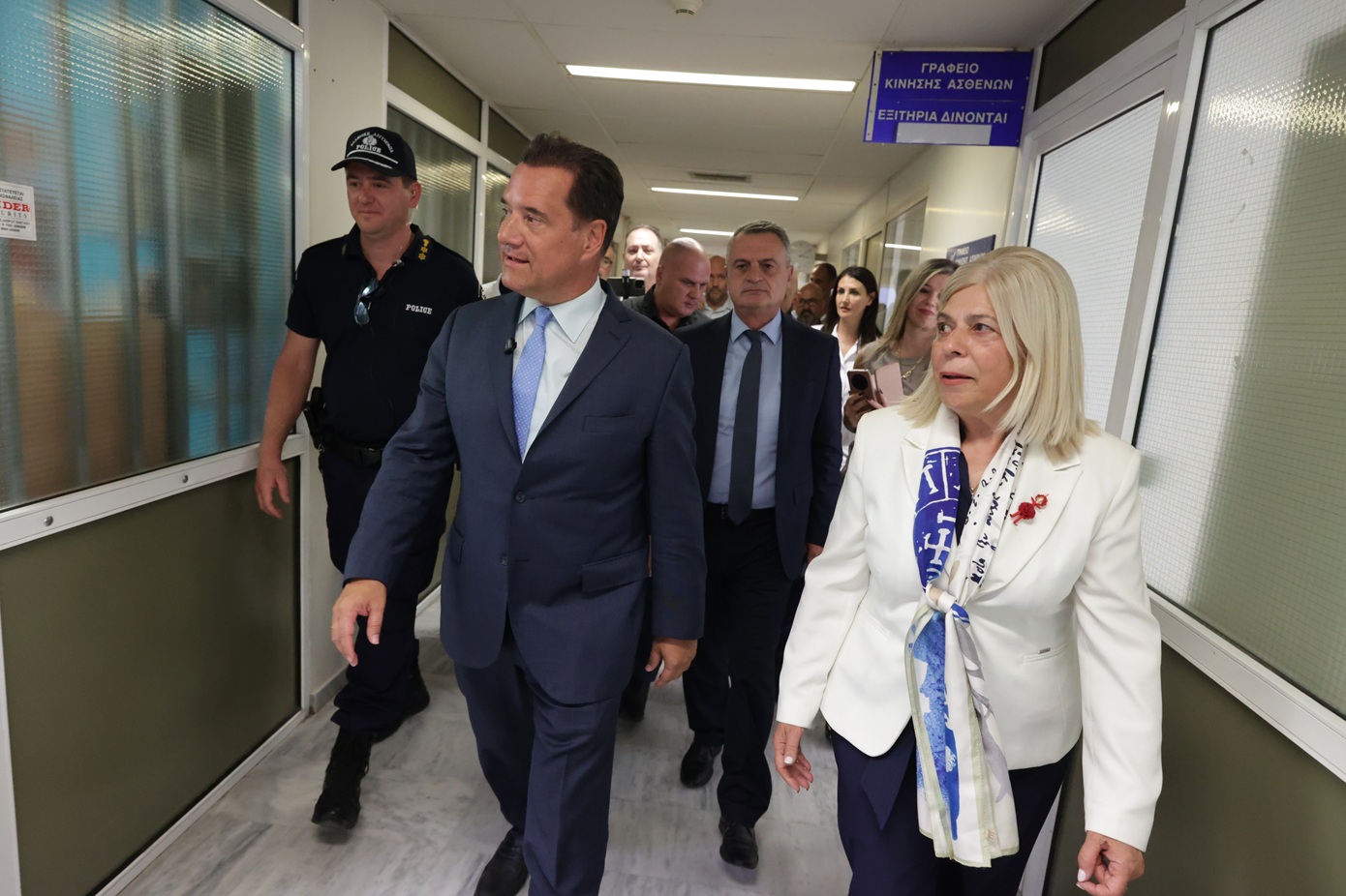 Ο Άδωνις Γεωργιάδης επισκέφθηκε τα νοσοκομεία σε Κομοτηνή, Ξάνθη και Καβάλα