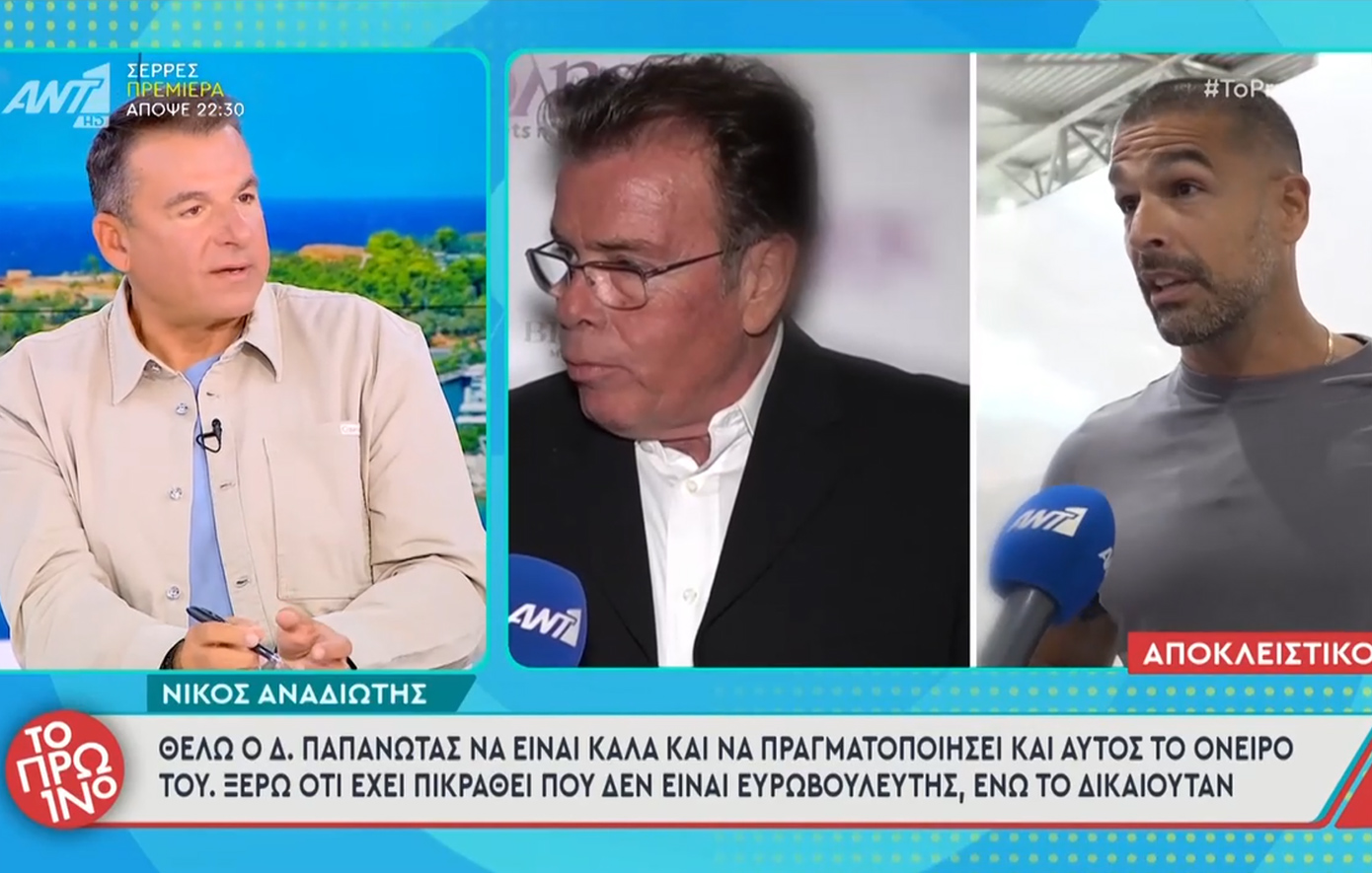 Ο Λιάγκας έριξε τα βέλη του στο «Happy Day»: Θεωρώ αγενές να κάνεις συνέντευξη σε έναν άνθρωπο και μετά να του ασκείς αυστηρή κριτική