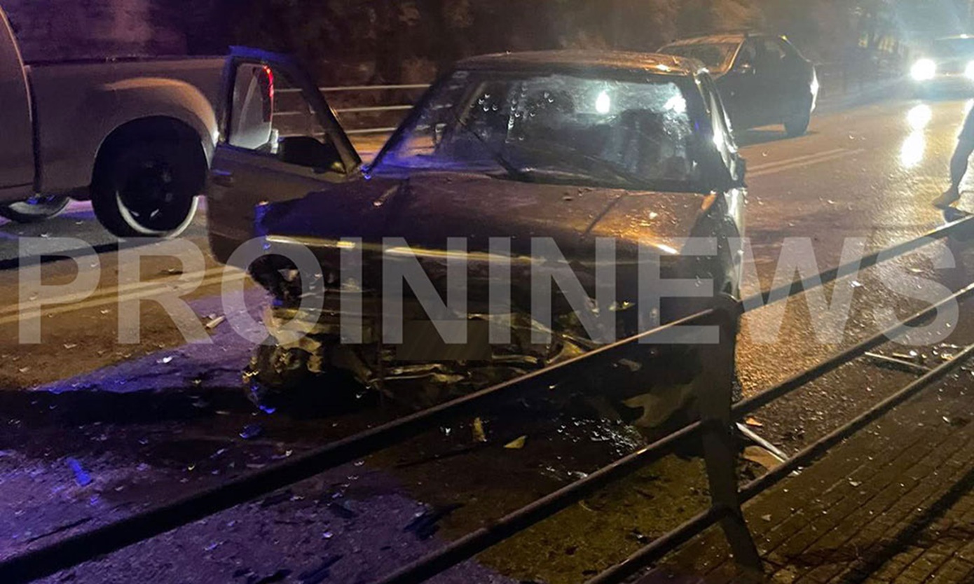 Μετωπική σύγκρουση στην Καβάλα – Τέσσερις τραυματίες, μεταξύ τους και ένα παιδί