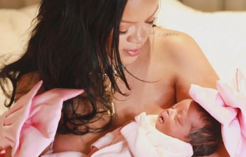 Η Rihanna έφερε στον κόσμο το κοριτσάκι της και λατρέψαμε τα ροζ mini me γαντάκια του μποξ