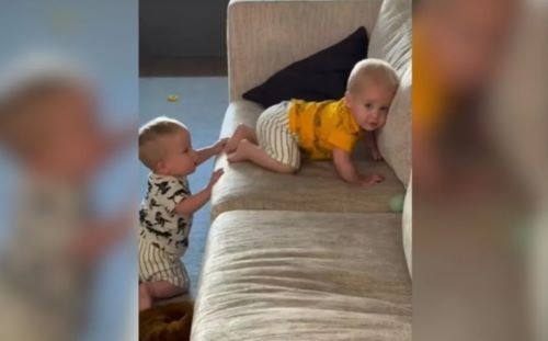 Τρίδυμα &#8211; κομάντο: Η ξεκαρδιστική viral σκανταλιά που «έριξε» το Instagram
