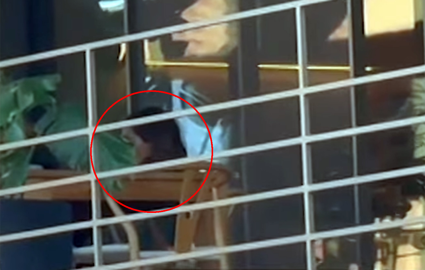 Στο μπαλκόνι περίμενε η Δέσποινα Βανδή τον Βασίλη Μπισμπίκη &#8211; Δείτε βίντεο από την επιστροφή του στο σπίτι