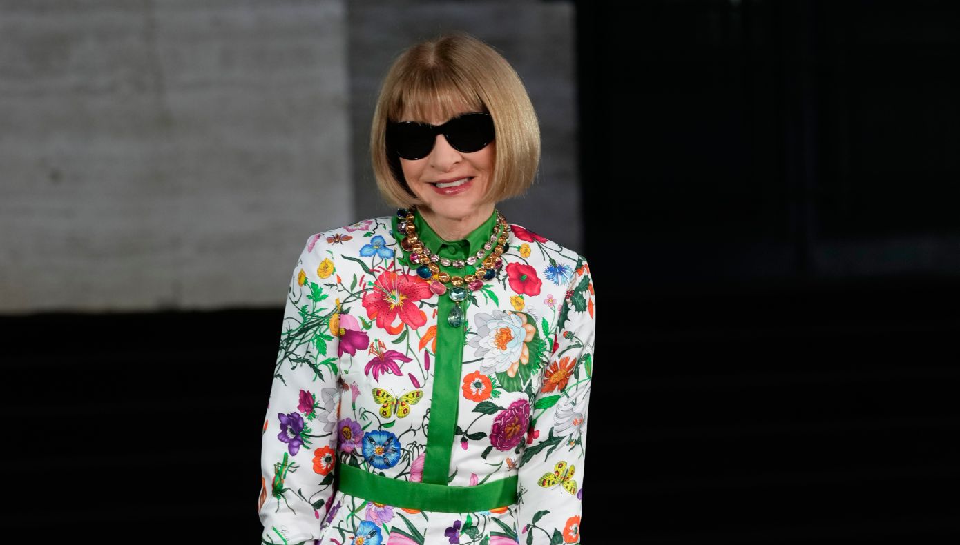 H Anna Wintour συνάντησε το alter ego της Miranda Priestly στο show των Dolce &amp; Gabbana