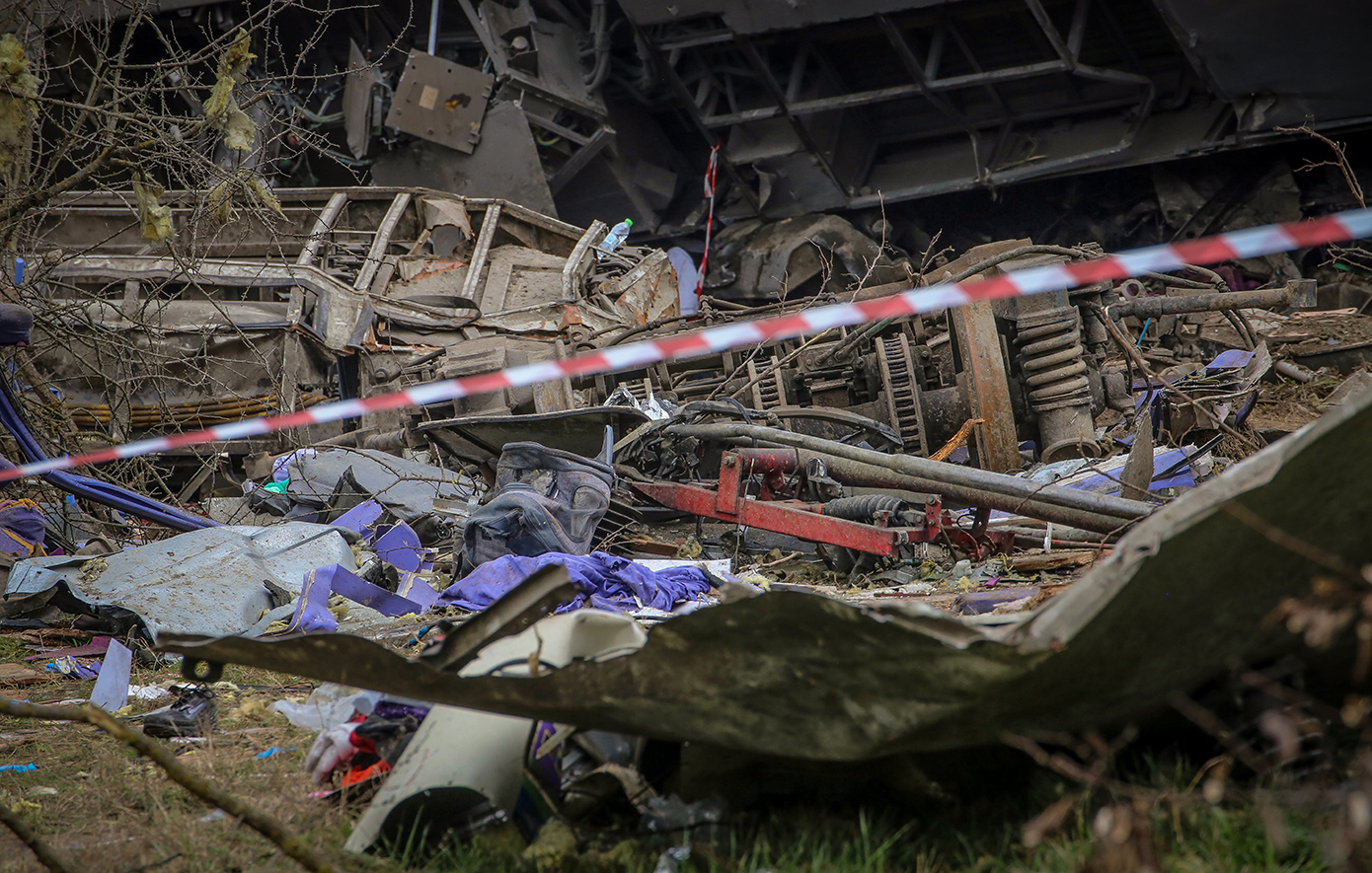 Σιδηροδρομικό δυστύχημα στα Τέμπη Σιδηροδρομικό δυστύχημα στα Τέμπη