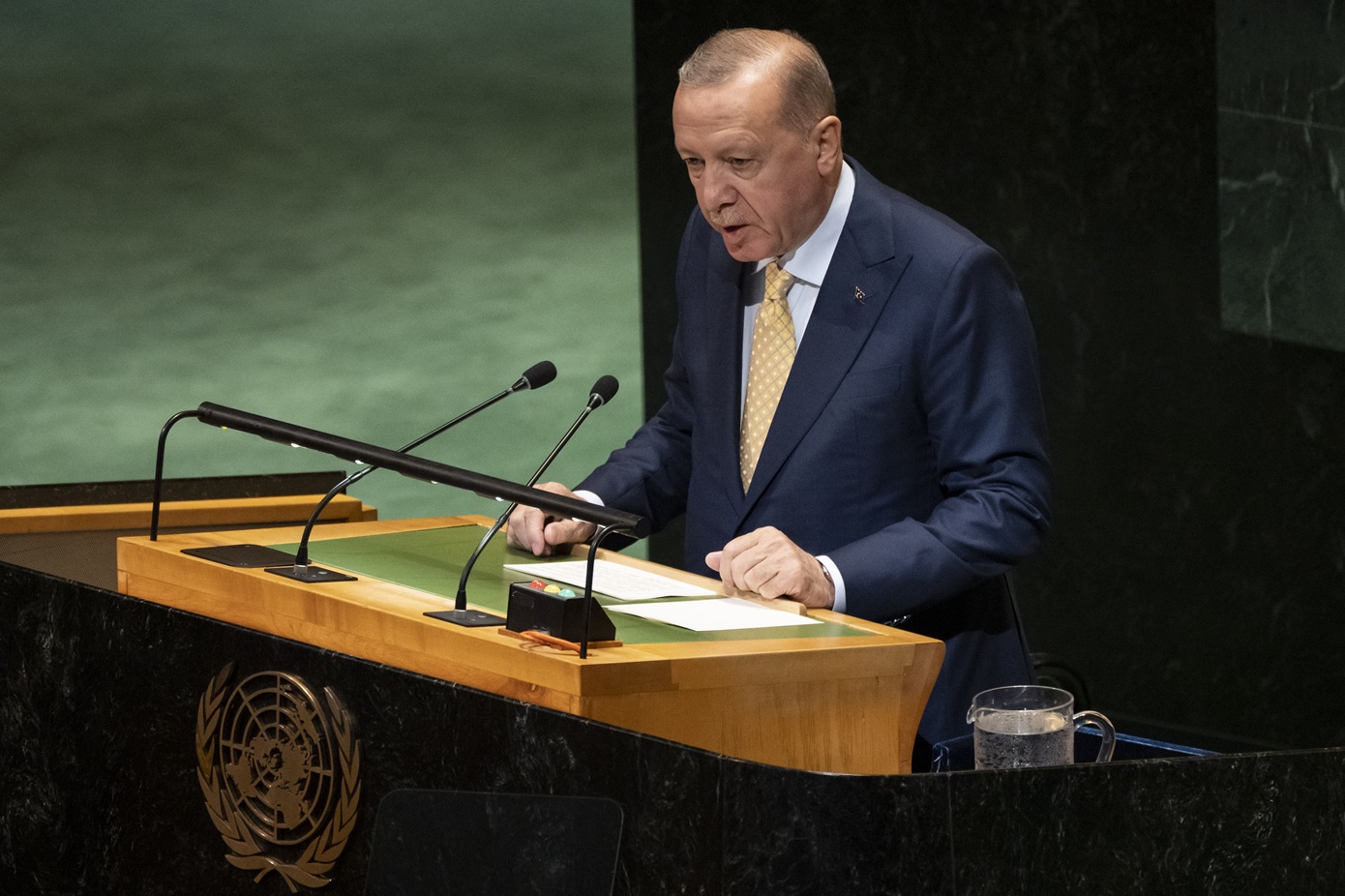 Σαμποτάζ ή τεχνικό πρόβλημα; Η διακοπή της  ομιλίας Ερντογάν στον ΟΗΕ που προκάλεσε αντιδράσεις
