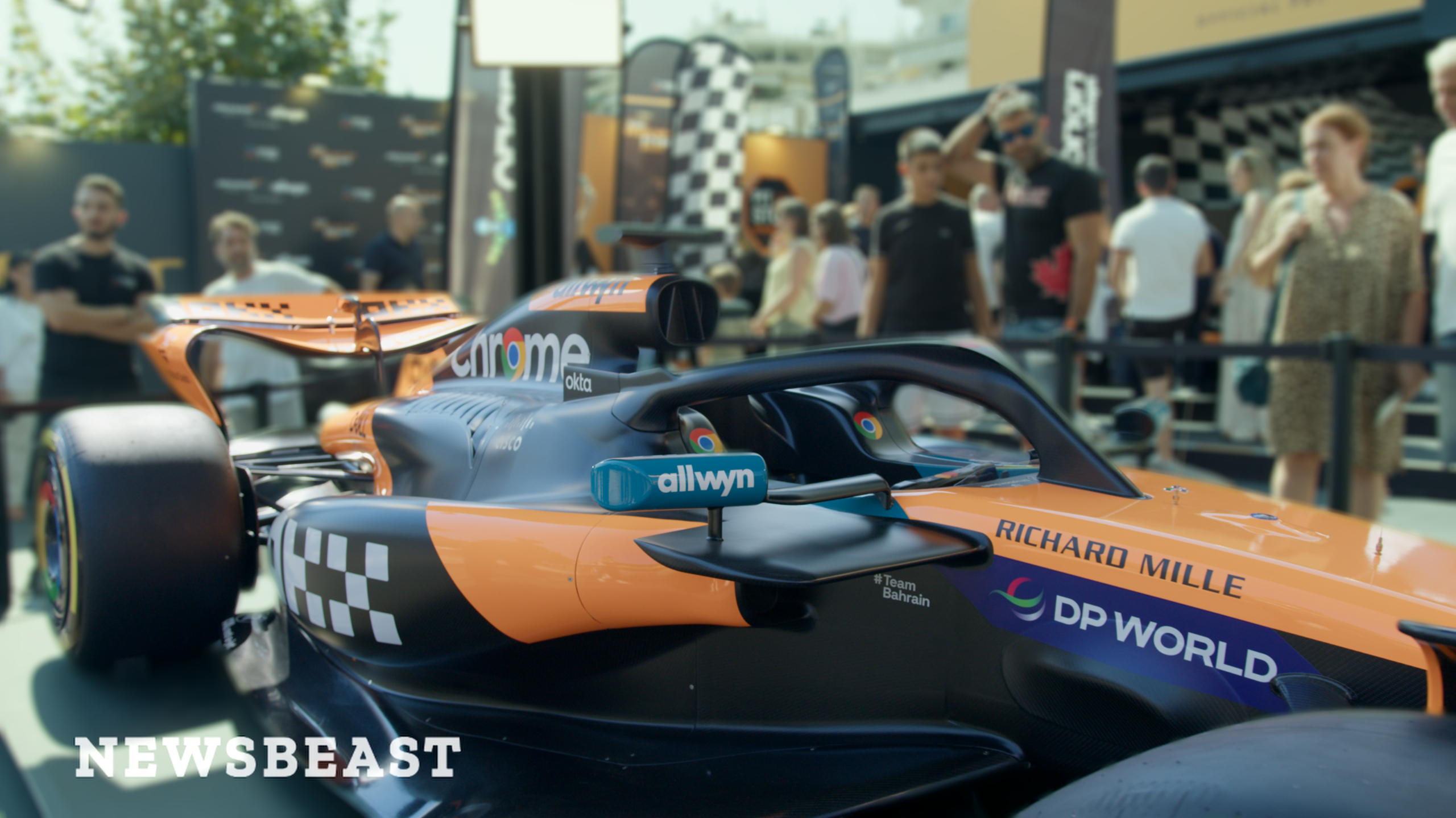 Το showcar της McLaren F1 Team στη ΔΕΘ: Το περίπτερο του ΟΠΑΠ έκλεψε την παράσταση
