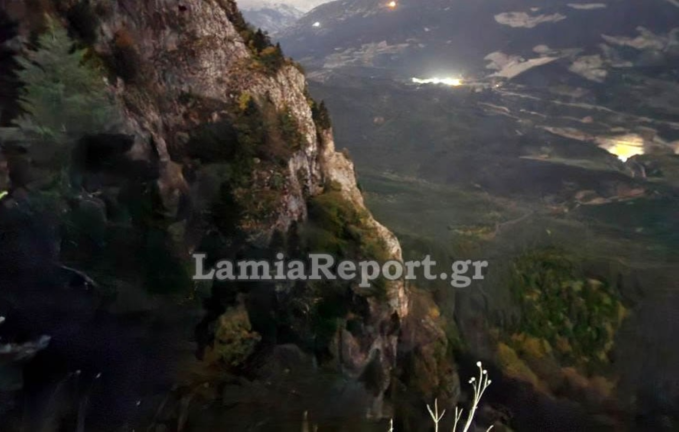 Μεγάλη επιχείρηση διάσωσης τραυματία στην Γκιώνα &#8211; Μεταφέρθηκε με ελικόπτερο σε ασφαλές σημείο