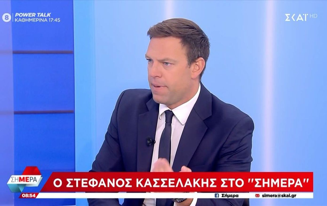 Κασσελάκης: Ο Τσίπρας θα πάει καλά γιατί με αντιγράφει &#8211; Πάνω από το πτώμα μου μία συμπόρευση