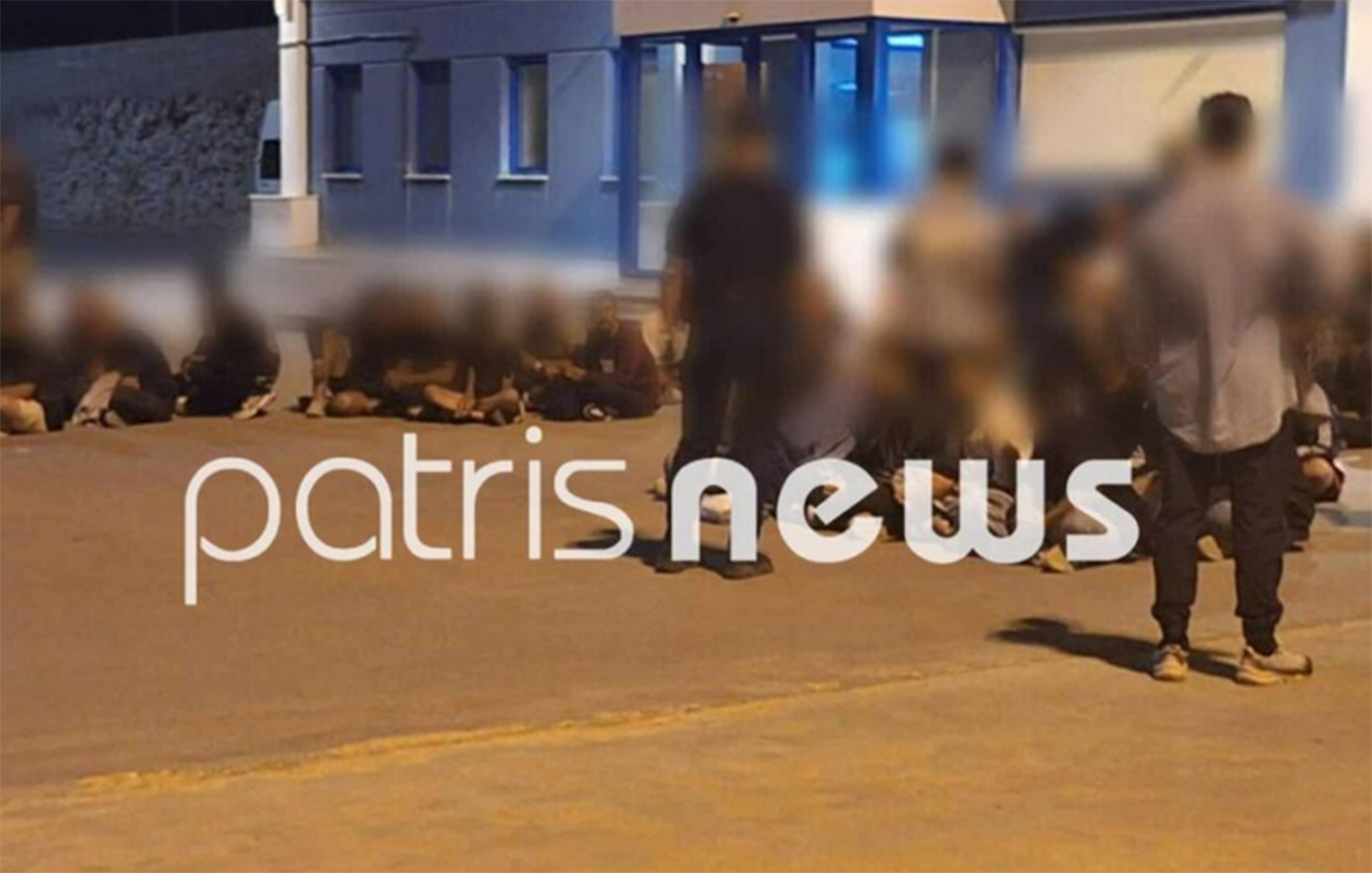 Στο λιμάνι του Κατακόλου 57 μετανάστες Στο λιμάνι του Κατακόλου 57 μετανάστες