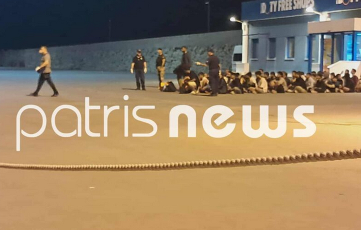 Στο λιμάνι του Κατακόλου 57 μετανάστες Στο λιμάνι του Κατακόλου 57 μετανάστες