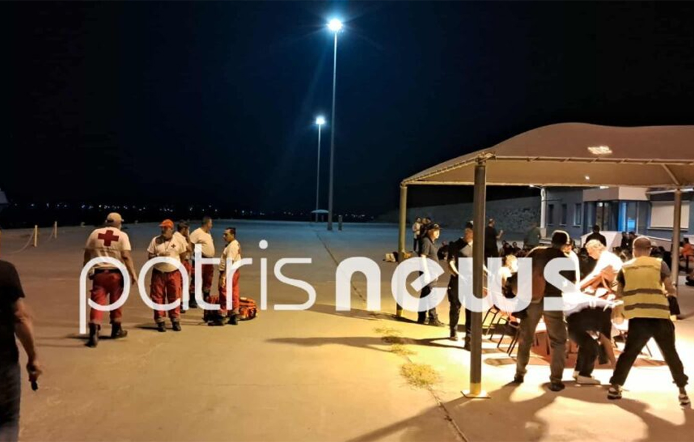 Στο λιμάνι του Κατακόλου 57 μετανάστες Στο λιμάνι του Κατακόλου 57 μετανάστες