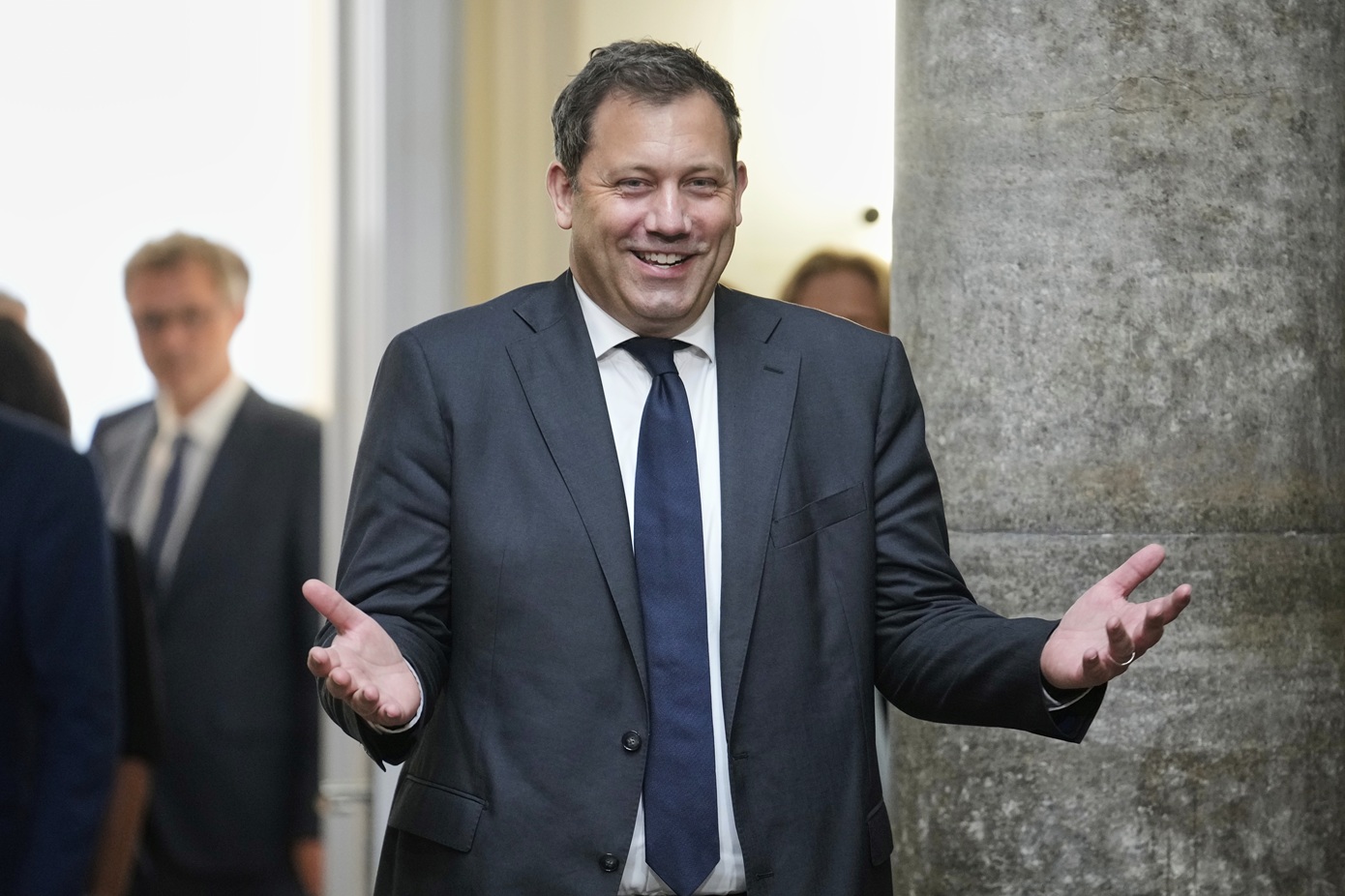 Ο Γερμανός υπουργός Οικονομικών, Λαρς Κλίνγκμπαϊλ, κατέθεσε το σχέδιο προϋπολογισμού για το 2026