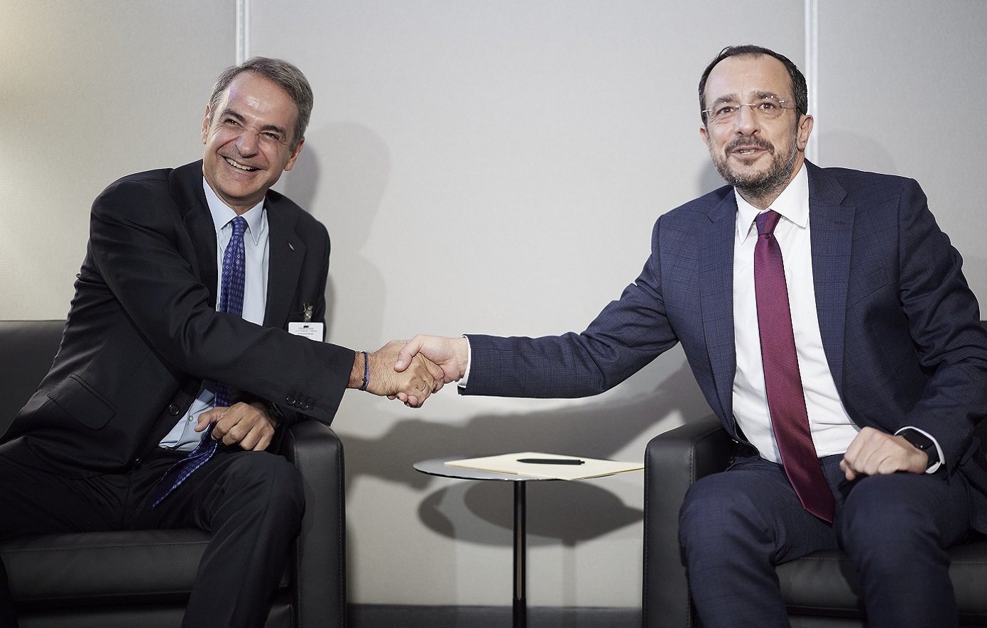 Συνάντηση Κυριάκου Μητσοτάκη και Νίκου Χριστοδουλίδη στο περιθώριο της Γενικής Συνέλευσης του ΟΗΕ &#8211; Τι συζητήθηκε