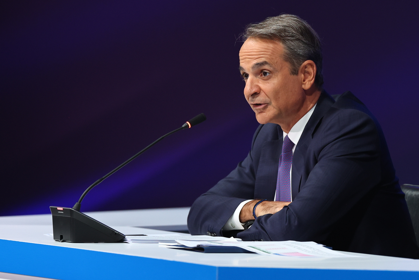 Τα προτάγματα της κυβέρνησης &#8211; Όχι σε πρόωρες εκλογές, ναι σε τρίτη θητεία λέει ο Κυριάκος Μητσοτάκης