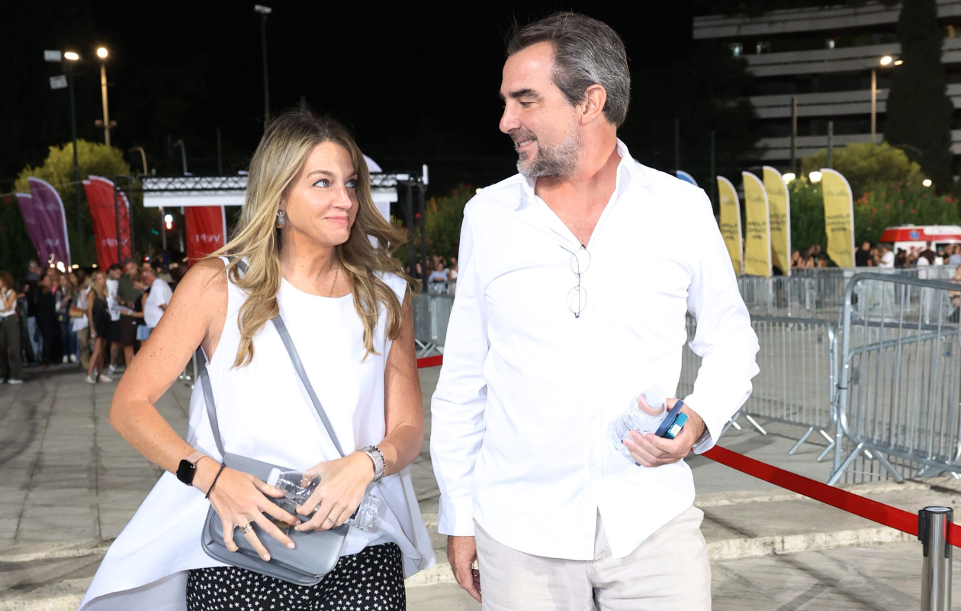 Χρυσή Βαρδινογιάννη: Επίσημη έξοδος με τον σύζυγό της Νικόλαο Ντε Γκρες λίγες μέρες πριν τον γάμο του αδερφού της