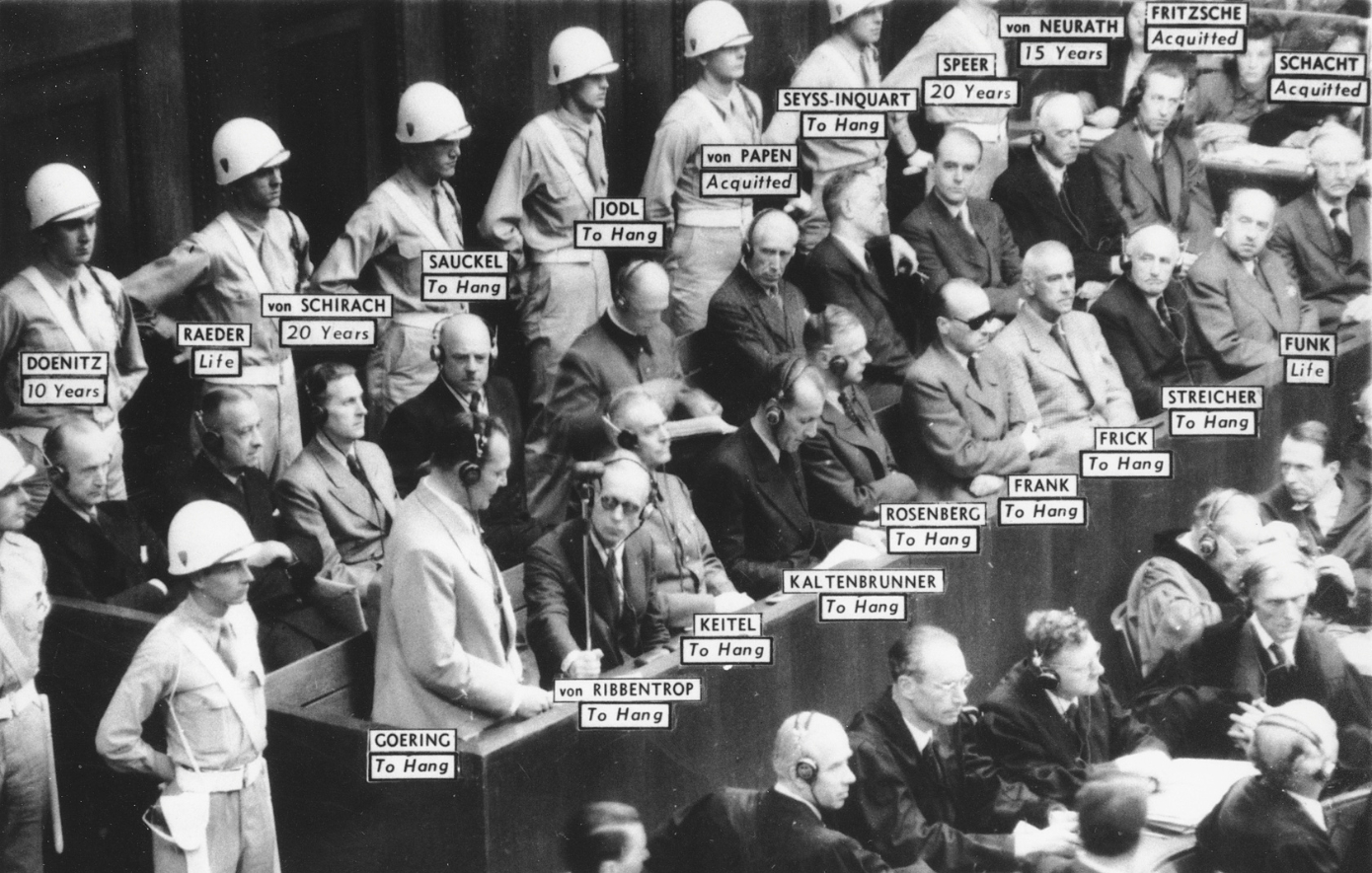 Σαν σήμερα 1 Οκτωβρίου: Η ιστορική απόφαση στη Δίκη της Νυρεμβέργης – Οι ποινές για τους ναζί