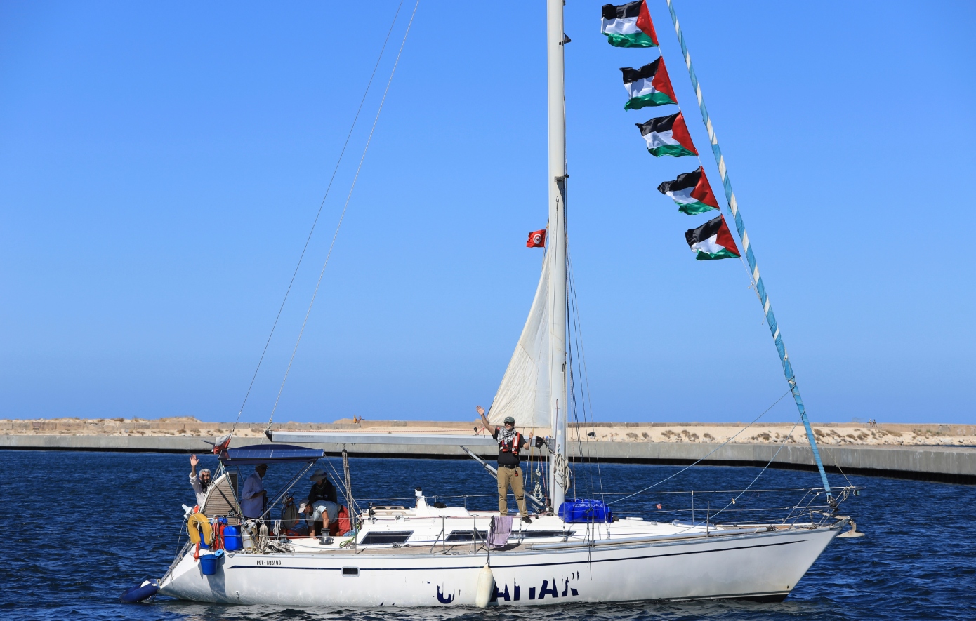 Ο διεθνής στολίσκος για τη Γάζα αναχώρησε από την Τυνησία &#8211; Συμμετέχει η Γκρέτα Τούνμπεργκ
