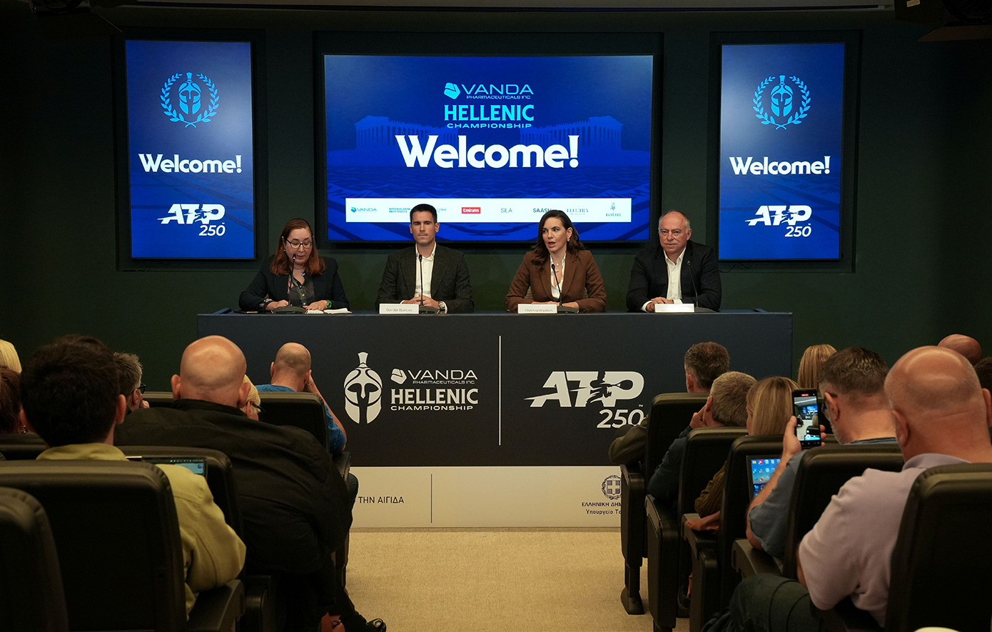 Vanda Pharmaceuticals Hellenic Championship ATP 250: ο Djordje Djokovic παρουσίασε όλες τις λεπτομέρειες για τη μεγάλη διοργάνωση