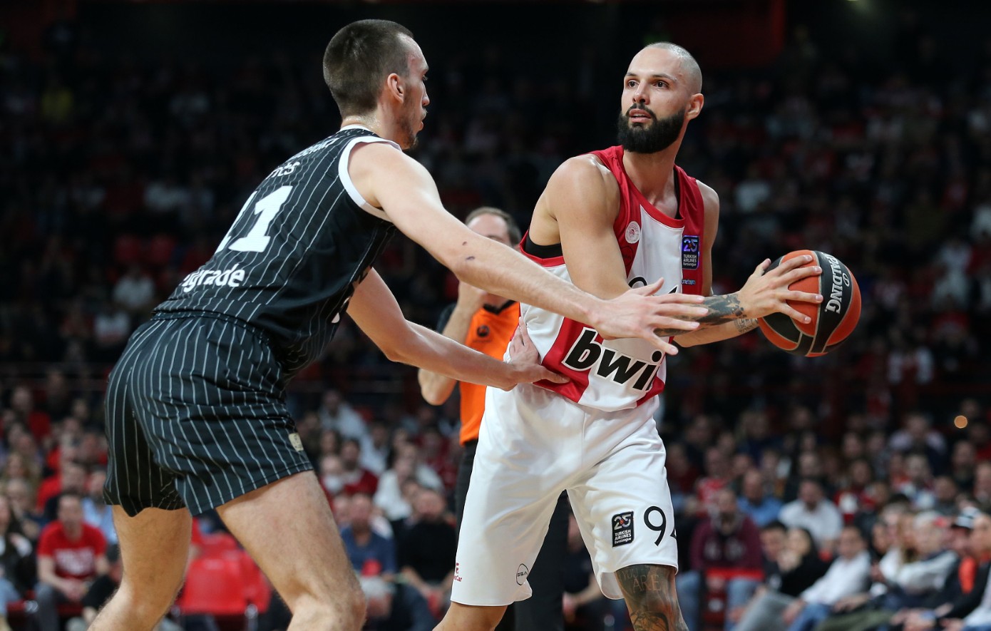 Euroleague: Στη Βιέννη το Παρτιζάν &#8211; Ολυμπιακός στις 14 Ιανουαρίου