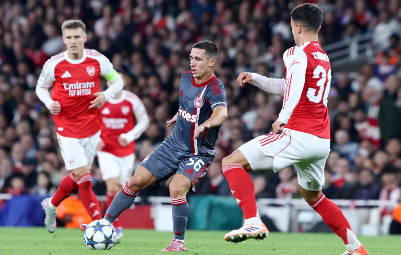 Άρσεναλ &#8211; Ολυμπιακός 2-0: Το πάλεψε και άξιζε κάτι καλύτερο