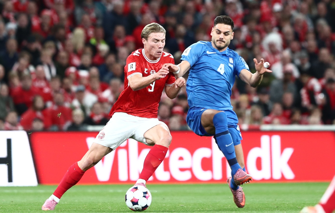 Δανία &#8211; Ελλάδα: 1-0 στο 21&#8242; ο Χόιλουντ